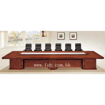 Классическая офисная мебель Деревянный шпон МДФ Стол для совещаний Стол для совещаний Стол для руководителей (FOHSC-6041)